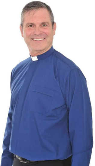 Picture of MEN'S ROYAL BLUE CLERICAL SHIRT SIZE 19