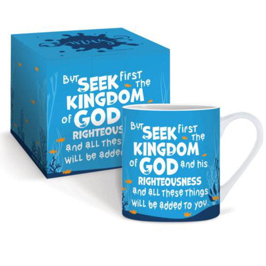 Picture of SEEK FIRST MUG