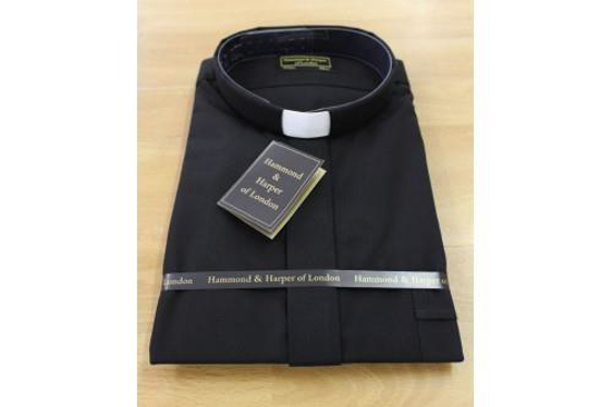 Picture of MEN'S BLACK CLERICAL SHIRT SIZE 18.5