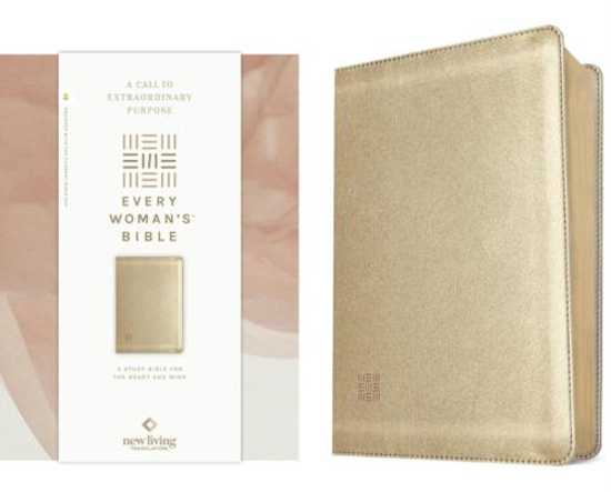 Picture of NLT EVERY WOMAN'S STUDY BIBLE SOFT GOLD LEATHERLIKE