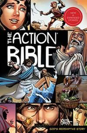 Picture of THE ACTION BIBLE - GOD'S REDEMPTIVE STORY